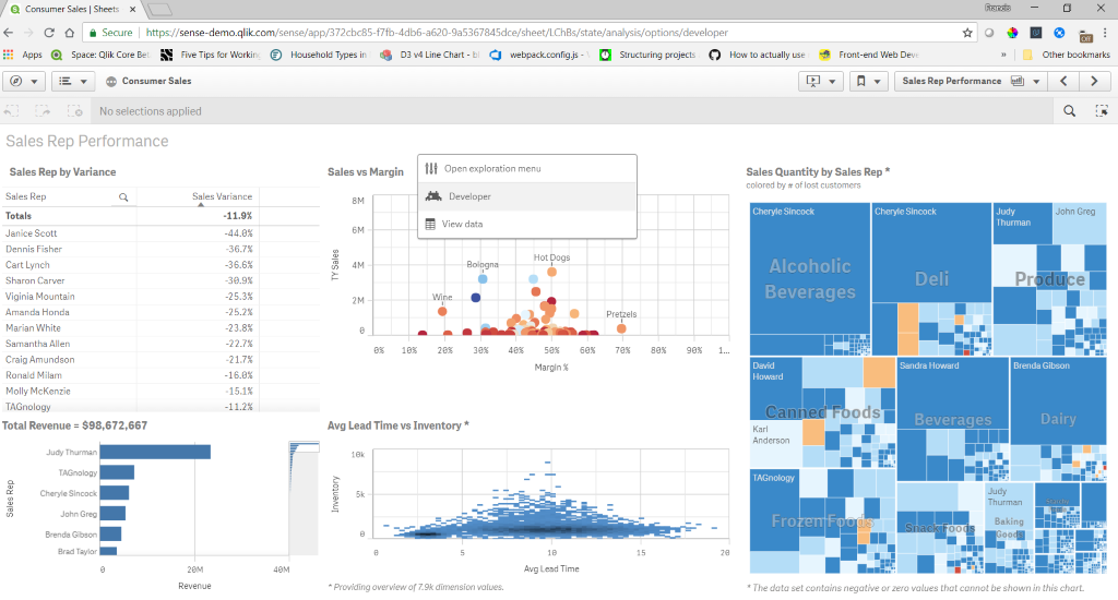 Developer menu in Qlik Sense client - Qlik Community - 1471915